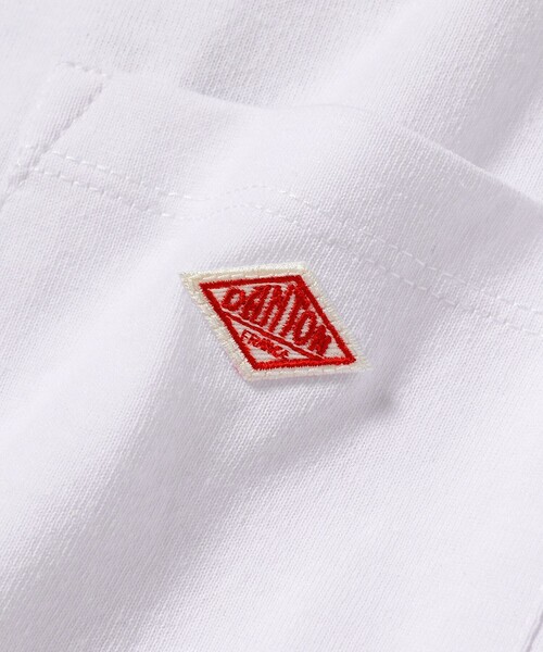 DANTON(ダントン)の「DANTON / POCKET T-SHIRT(Tシャツ/カットソー・レディース・ブラック/ホワイト/ネイビー・S/M/L/XL/XXL)」の13枚目の写真