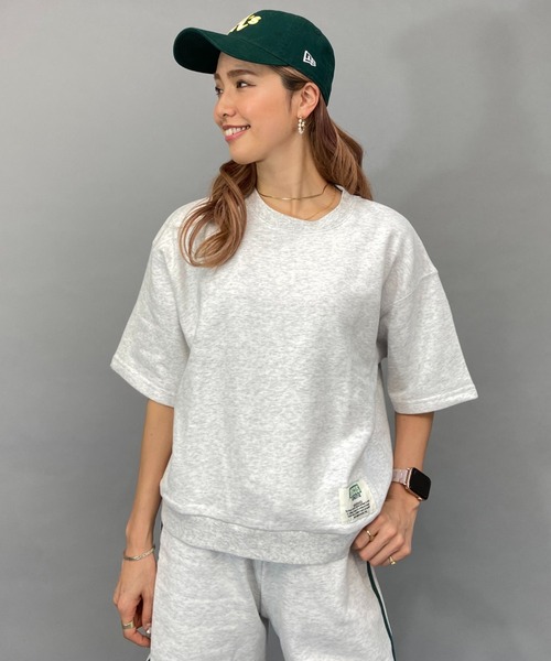 DISCUS ATHLETIC(ディスカス アスレチック)の「DISCUS ATHLETIC/ディスカス 半袖Tシャツ 3287-7971(Tシャツ/カットソー・レディース・ホワイト/グリーン/グレー・M/L)」の3枚目の写真
