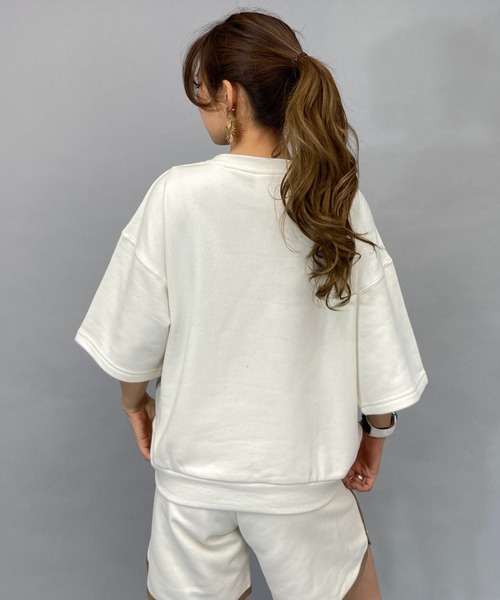 DISCUS ATHLETIC(ディスカス アスレチック)の「DISCUS ATHLETIC/ディスカス 半袖Tシャツ 3287-7971(Tシャツ/カットソー・レディース・ホワイト/グリーン/グレー・M/L)」の6枚目の写真