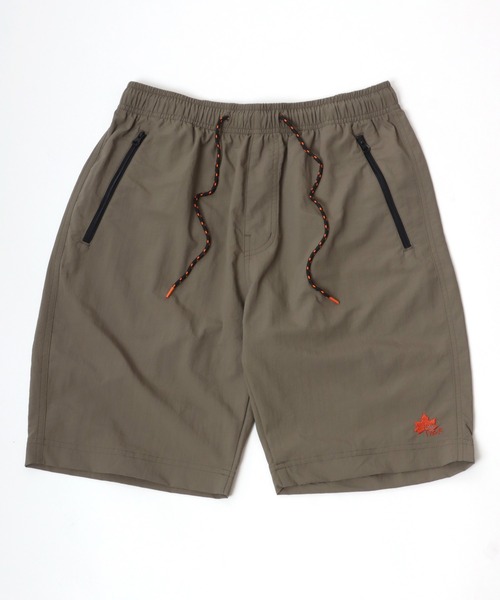 LOGOS（ロゴス）の「LOGOS/ロゴス ワンポイント刺繍 撥水 ナイロン タスラン ショートパンツ 水陸両用（その他パンツ・メンズ・カーキ/サックスブルー/グリーン/ベージュ/ネイビー/オレンジ/イエロー・M/L/LL）」の10枚目の写真