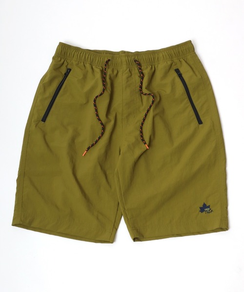 LOGOS（ロゴス）の「LOGOS/ロゴス ワンポイント刺繍 撥水 ナイロン タスラン ショートパンツ 水陸両用（その他パンツ・メンズ・カーキ/サックスブルー/グリーン/ベージュ/ネイビー/オレンジ/イエロー・M/L/LL）」の11枚目の写真