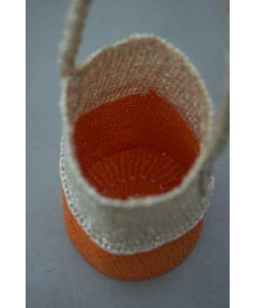 BLACK BY MOUSSY(ブラックバイマウジー)の「plastic sisal bag(プラスチックサイザルバック)(かごバッグ・レディース・シルバー/ホワイト系その他・FREE)」の10枚目の写真