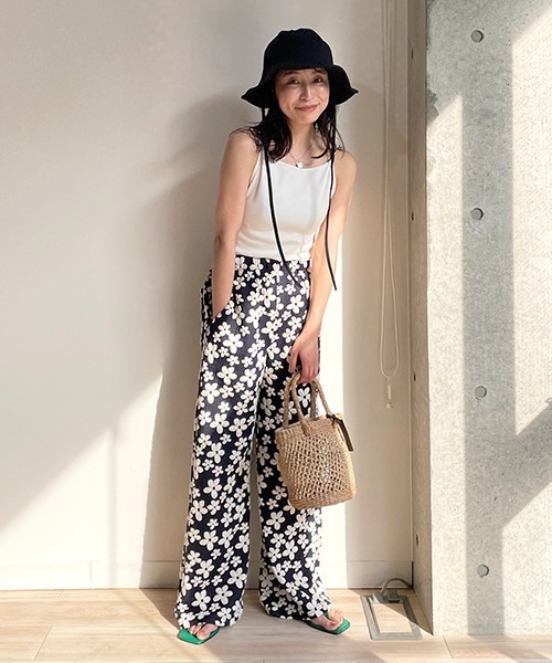 CREDONA（クレドナ）の「チューリップコードHAT（ハット・レディース・ベージュ/ブラック・FREE）」の4枚目の写真