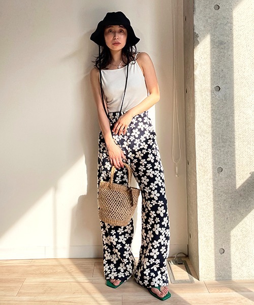 CREDONA（クレドナ）の「チューリップコードHAT（ハット・レディース・ベージュ/ブラック・FREE）」の6枚目の写真