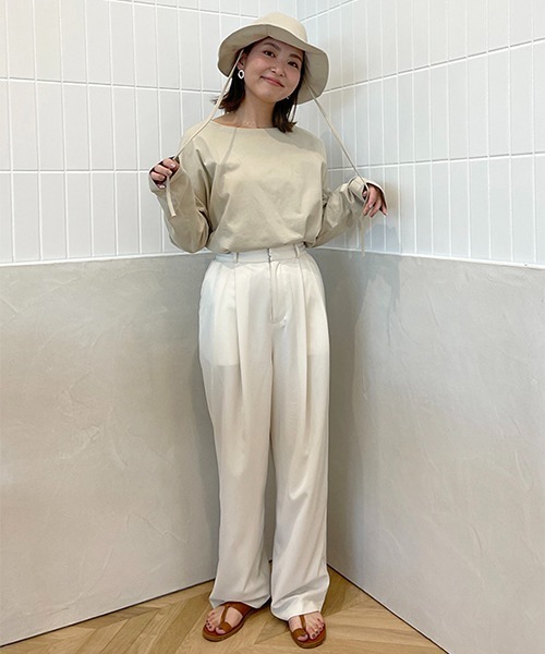 CREDONA（クレドナ）の「チューリップコードHAT（ハット・レディース・ベージュ/ブラック・FREE）」の19枚目の写真