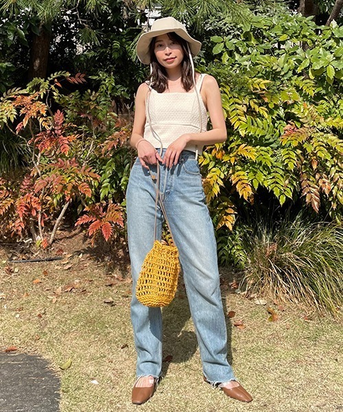 CREDONA（クレドナ）の「チューリップコードHAT（ハット・レディース・ベージュ/ブラック・FREE）」の14枚目の写真