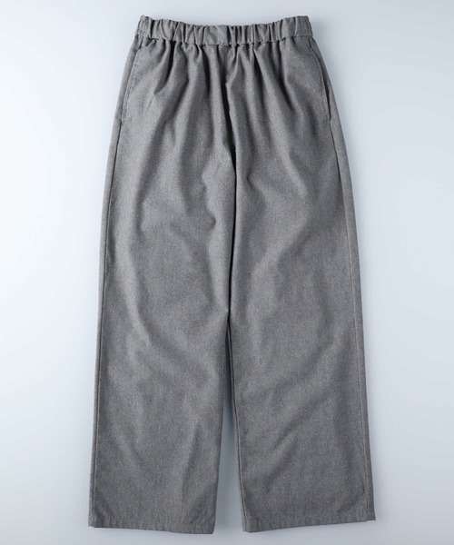 HONEYSUCKLE ROSE（ハニーサックルローズ）の「【HONEYSUCKLE ROSE】サラサラリネン混ワイドパンツ（その他パンツ・レディース・カーキブラウン/グレー/グレー×ホワイト/ブルー/ベージュ・M/L/S）」の17枚目の写真
