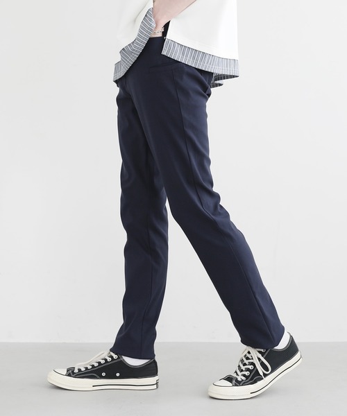 THE CASUAL（カジュアル）の「接触冷感 強ストレッチ　5ポケットスリムテーパードパンツ（その他パンツ・メンズ・ネイビー/ベージュ/カーキ/ブラック/グレー系・L/M/LL）」の5枚目の写真