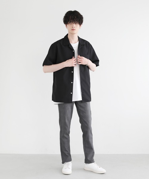 THE CASUAL（カジュアル）の「接触冷感 強ストレッチ　5ポケットスリムテーパードパンツ（その他パンツ・メンズ・ネイビー/ベージュ/カーキ/ブラック/グレー系・L/M/LL）」の14枚目の写真