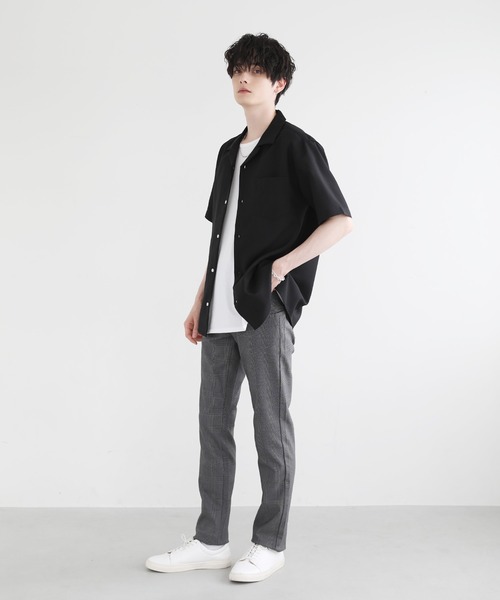 THE CASUAL（カジュアル）の「接触冷感 強ストレッチ　5ポケットスリムテーパードパンツ（その他パンツ・メンズ・ネイビー/ベージュ/カーキ/ブラック/グレー系・L/M/LL）」の15枚目の写真