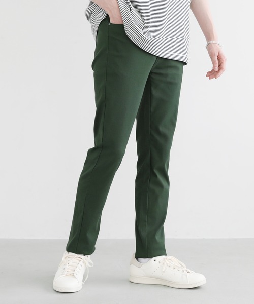 THE CASUAL（カジュアル）の「接触冷感 強ストレッチ　5ポケットスリムテーパードパンツ（その他パンツ・メンズ・ネイビー/ベージュ/カーキ/ブラック/グレー系・L/M/LL）」の21枚目の写真