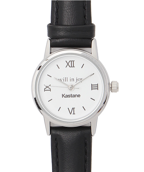 Kastane（カスタネ）の「【Kastane】レザーウォッチ（アナログ腕時計・レディース・ブラック・FREE）」の8枚目の写真