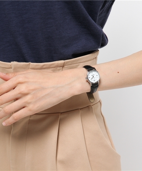 Kastane（カスタネ）の「【Kastane】レザーウォッチ（アナログ腕時計・レディース・ブラック・FREE）」の7枚目の写真