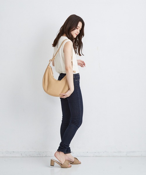 Shelly island（シェリーアイランド）の「楊柳カットノースリーブカットソー（Tシャツ/カットソー・レディース・ライトグリーン/ブラック/ホワイト・FREE）」の19枚目の写真