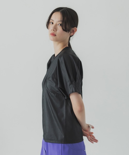 UNITED TOKYO（ユナイテッドトウキョウ）の「ブルームカットソー-ウォッシャブル-（Tシャツ/カットソー・レディース・ホワイト/ブラック・FREE）」の14枚目の写真