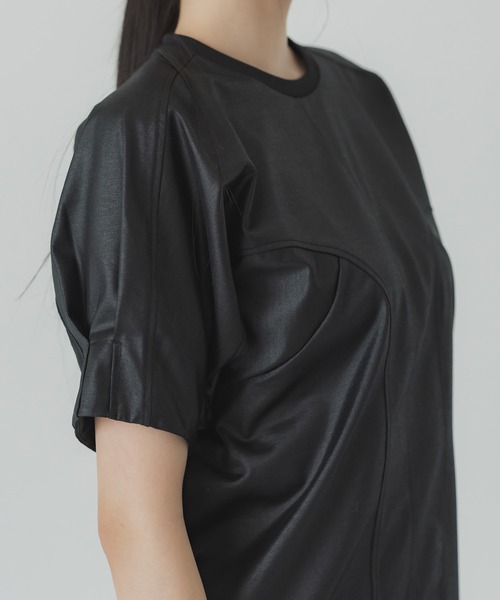 UNITED TOKYO（ユナイテッドトウキョウ）の「ブルームカットソー-ウォッシャブル-（Tシャツ/カットソー・レディース・ホワイト/ブラック・FREE）」の19枚目の写真
