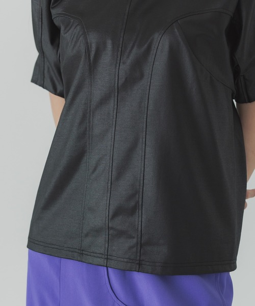 UNITED TOKYO（ユナイテッドトウキョウ）の「ブルームカットソー-ウォッシャブル-（Tシャツ/カットソー・レディース・ホワイト/ブラック・FREE）」の18枚目の写真