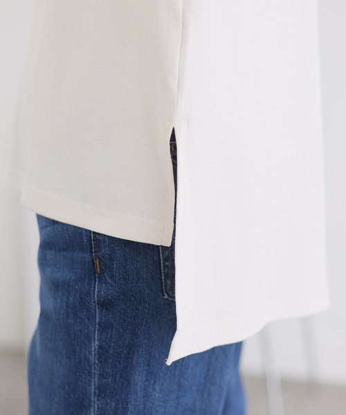 ショルダーオープン半袖Tシャツ（Tシャツ/カットソー）｜ElegChic（エレグシック）