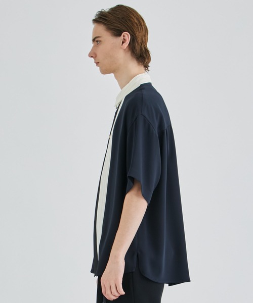 CULLNI STUDIOUS別注 BICOLOR SHIRT 23SS cullni 2023SS STUDIOUS別注 BICOLOR SHIRT