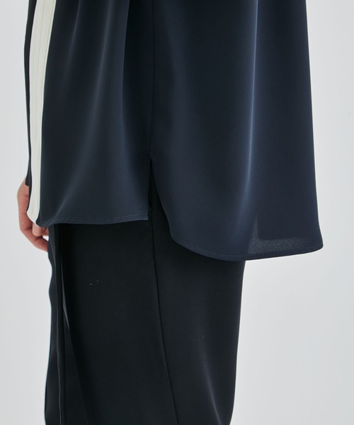 CULLNI（クルニ）の「STUDIOUS別注 BICOLOR SHIRT（シャツ/ブラウス・メンズ・ホワイト/ネイビー・1/2）」の9枚目の写真