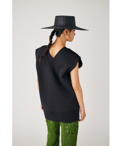 M_（エムアンダーバー）の「【M_】KNIT ベスト（ベスト・レディース・ブラック/グリーン/レッド・FREE）」の9枚目の写真