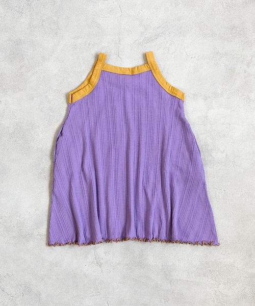 CALMIA（カルミア）の「メローキャミワンピース(90～150cm)（ワンピース・キッズ・ブラック/ラベンダー/ライトグリーン・90/100/110/120/130/140/150）」の11枚目の写真