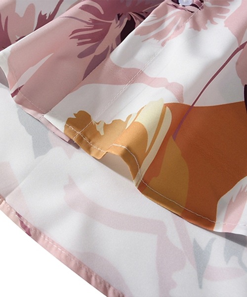 HOOK（フック）の「【HOOK】古着風総柄ビッグアロハシャツ (SS)（シャツ/ブラウス・メンズ・ピンク/ダークグリーン/ライトベージュ/ブルー系その他2/ライトブルー/ホワイト・XL/M/L）」の13枚目の写真