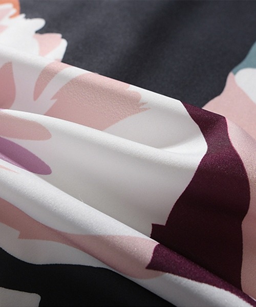 HOOK（フック）の「【HOOK】古着風総柄ビッグアロハシャツ (SS)（シャツ/ブラウス・メンズ・ピンク/ダークグリーン/ライトベージュ/ブルー系その他2/ライトブルー/ホワイト・XL/M/L）」の12枚目の写真