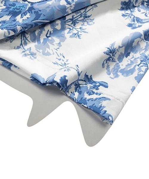 HOOK（フック）の「【HOOK】古着風総柄ビッグアロハシャツ (SS)（シャツ/ブラウス・メンズ・ピンク/ダークグリーン/ライトベージュ/ブルー系その他2/ライトブルー/ホワイト・XL/M/L）」の16枚目の写真