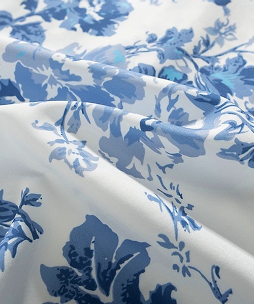 HOOK（フック）の「【HOOK】古着風総柄ビッグアロハシャツ (SS)（シャツ/ブラウス・メンズ・ピンク/ダークグリーン/ライトベージュ/ブルー系その他2/ライトブルー/ホワイト・XL/M/L）」の17枚目の写真