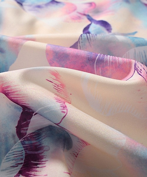 HOOK（フック）の「【HOOK】古着風総柄ビッグアロハシャツ (SS)（シャツ/ブラウス・メンズ・ピンク/ダークグリーン/ライトベージュ/ブルー系その他2/ライトブルー/ホワイト・XL/M/L）」の22枚目の写真