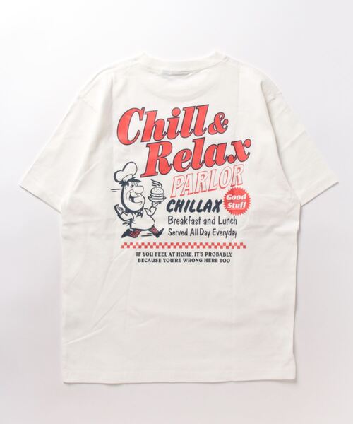 chillax（チラックス）の「【CHILLAX】 空紡糸天竺 Chill&Relax RARLOR