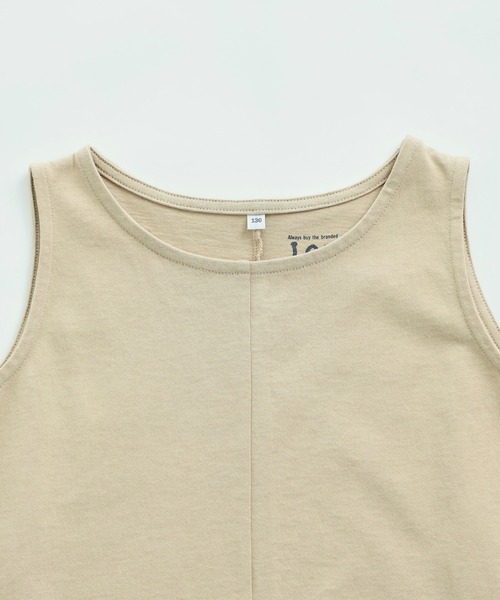 Lee(リー)の「【Lee OUTDOORS】【110/130/150cm】キッズ ノースリーブドレス 親子お揃いコーデ可(ワンピース・キッズ・ベージュ/オリーブ/ホワイト・150/130/110)」の10枚目の写真