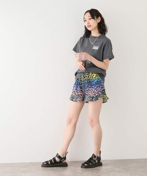U by SPICK&SPAN（ユーバイスピックアンドスパン）の「【GANNI / ガニー】Light Cotton Ruffle Shorts（その他パンツ・レディース・ブルー・FREE）」の3枚目の写真