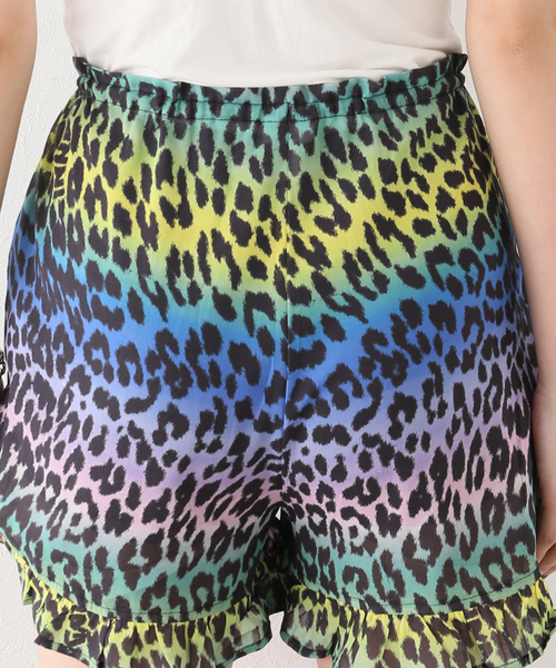 U by SPICK&SPAN（ユーバイスピックアンドスパン）の「【GANNI / ガニー】Light Cotton Ruffle Shorts（その他パンツ・レディース・ブルー・FREE）」の9枚目の写真