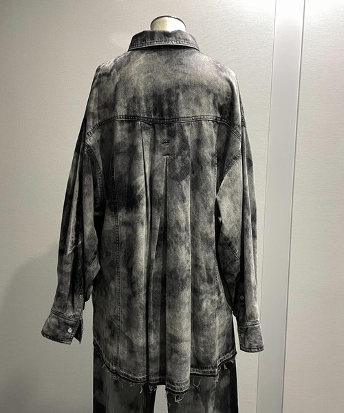 PAGEBOY（ページボーイ）の「ブリーチリメイクデニムシャツ（シャツ