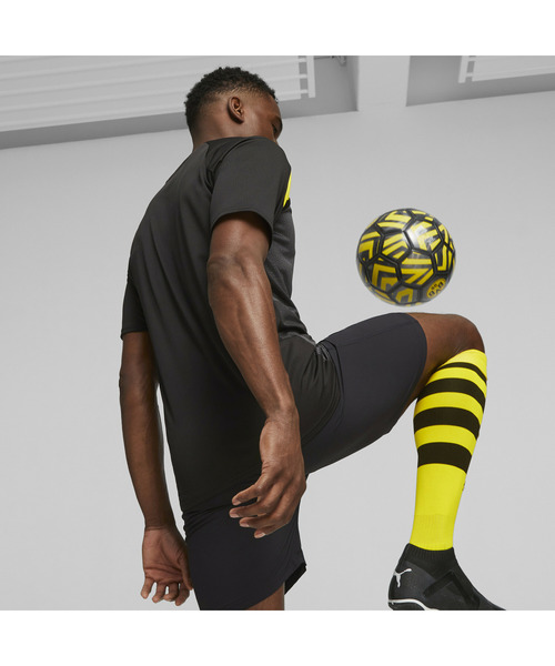 PUMA(プーマ)の「PUMA プーマ メンズ ドルトムント 2023-24 プレマッチ シャツ(Tシャツ/カットソー・メンズ・ブラック×イエロー・LARGE/MEDIUM/SMALL/X-LARGE/X-SMALL)」の12枚目の写真