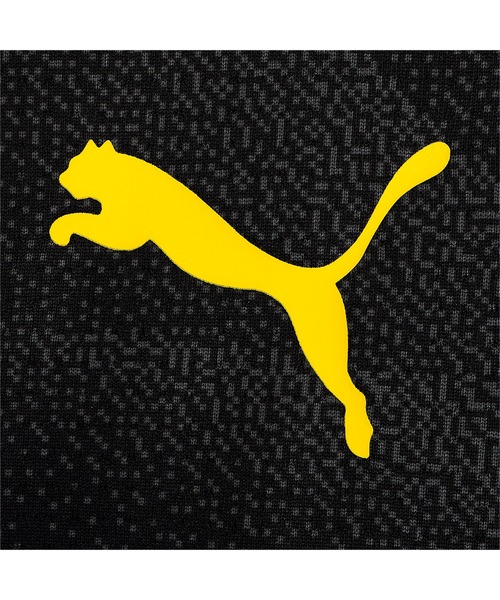 PUMA(プーマ)の「PUMA プーマ メンズ ドルトムント 2023-24 プレマッチ シャツ(Tシャツ/カットソー・メンズ・ブラック×イエロー・LARGE/MEDIUM/SMALL/X-LARGE/X-SMALL)」の2枚目の写真