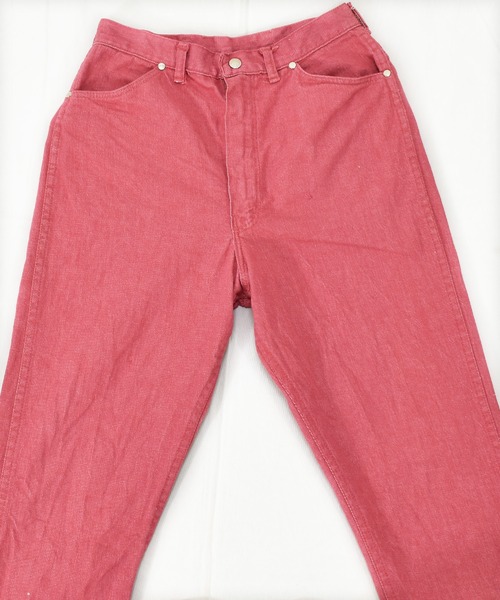 VINTAGE（ヴィンテージ）の「【ヴィンテージ古着】カラーデニムパンツ レッド（デニムパンツ・レディース・レッド・SMALL）」の9枚目の写真