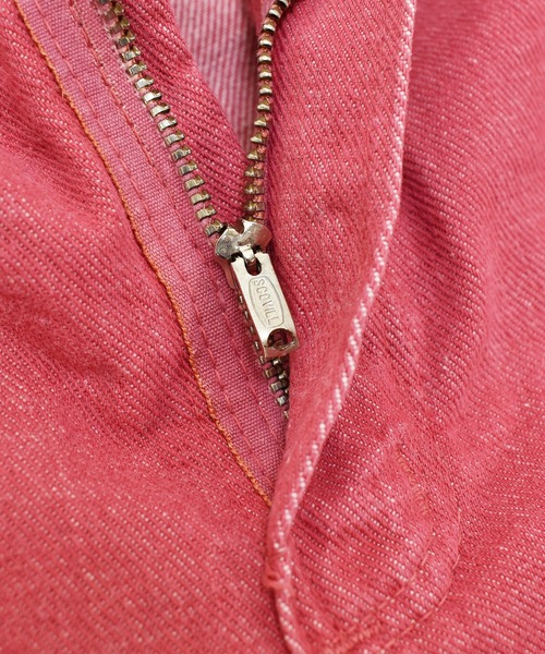 VINTAGE（ヴィンテージ）の「【ヴィンテージ古着】カラーデニムパンツ レッド（デニムパンツ・レディース・レッド・SMALL）」の5枚目の写真
