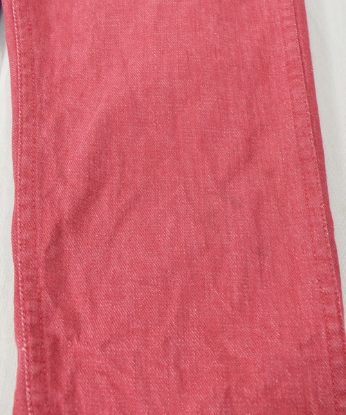 VINTAGE（ヴィンテージ）の「【ヴィンテージ古着】カラーデニムパンツ レッド（デニムパンツ・レディース・レッド・SMALL）」の10枚目の写真