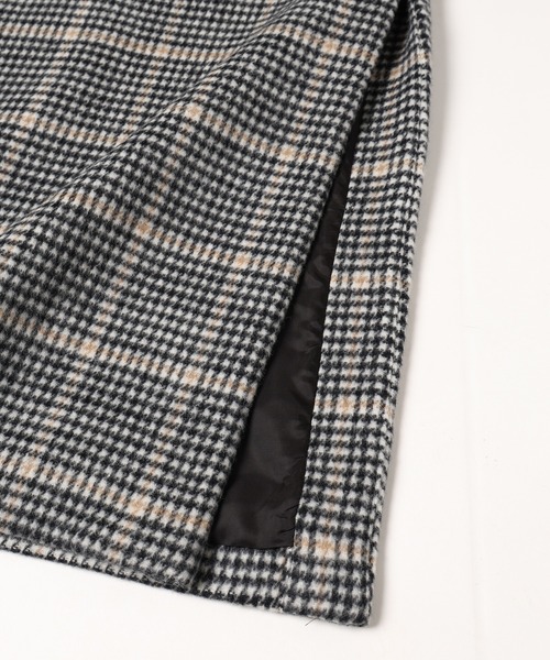 CULLNI（クルニ）の「23-AW-023B Check Beaver Tie Locken Coat