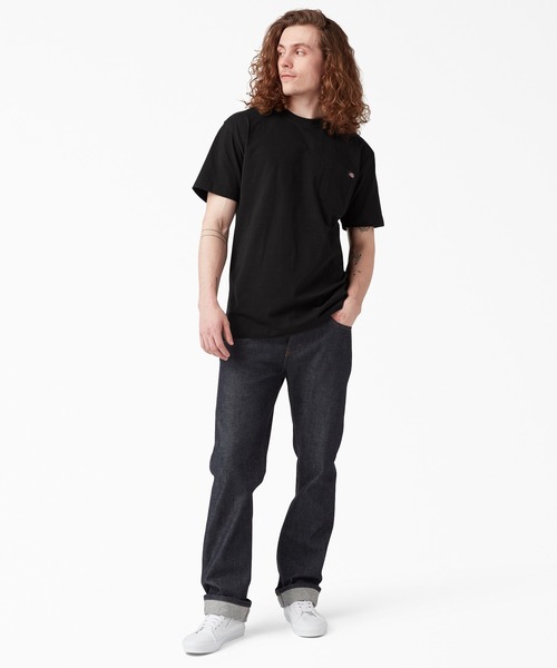 ディッキーズ ポケット S/S Tシャツ リラックスフィット Dickies（ディッキーズ）の「ヘビージャージー ポケット S/S T