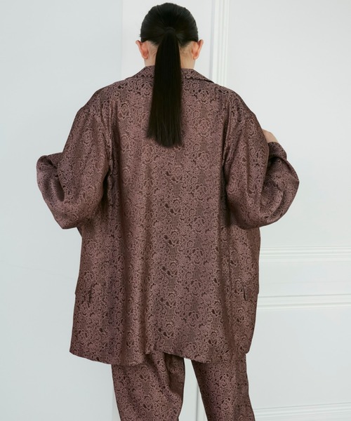 INED（イネド）の「フラワージャガードジャケット《la veille by