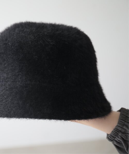 RAY CASSIN（レイカズン）の「カタログ掲載/シャギーバケットハット（ハット・レディース・キナリ/ベージュ/ブラック/グリーン・FREE）」の7枚目の写真