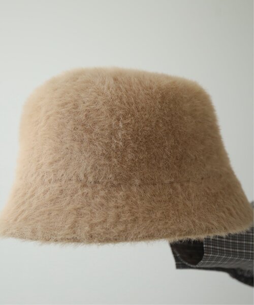 RAY CASSIN（レイカズン）の「カタログ掲載/シャギーバケットハット（ハット・レディース・キナリ/ベージュ/ブラック/グリーン・FREE）」の12枚目の写真