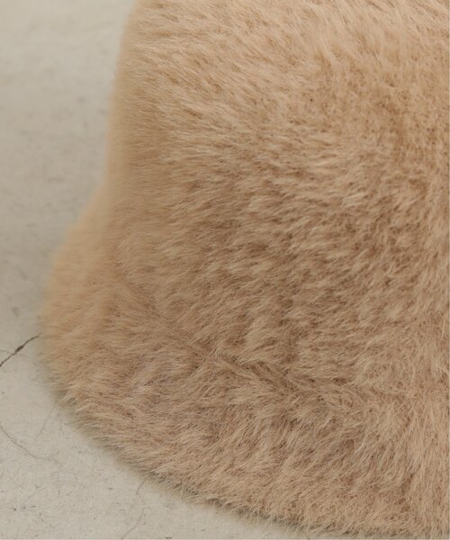 RAY CASSIN（レイカズン）の「カタログ掲載/シャギーバケットハット（ハット・レディース・キナリ/ベージュ/ブラック/グリーン・FREE）」の14枚目の写真