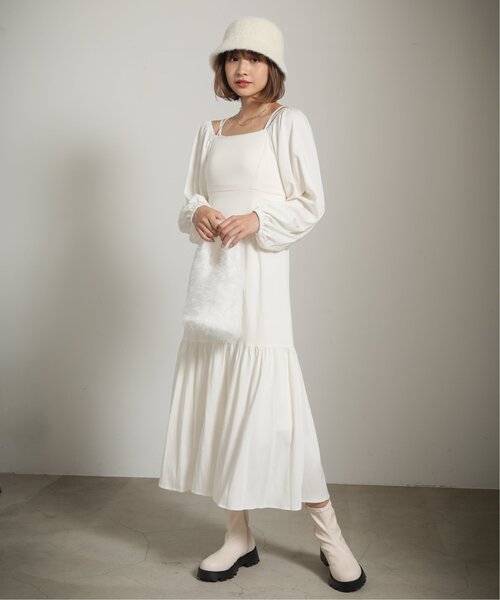 RAY CASSIN（レイカズン）の「カタログ掲載/シャギーバケットハット（ハット・レディース・キナリ/ベージュ/ブラック/グリーン・FREE）」の16枚目の写真