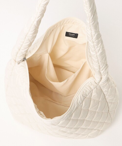 BEAMS HEART（ビームスハート）の「キルティング ショルダー バッグ【ユニセックス】（ショルダーバッグ・レディース・ブラック/オフホワイト・ONE SIZE）」の11枚目の写真