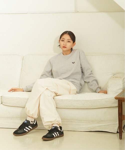 HANES(ヘインズ)の「【HANES/ヘインズ】BEEFY ワンポイント ロングTシャツ H8-X40 ビーフィー ロンT ヘビーウェイト ユニセックス コットン100%(Tシャツ/カットソー・メンズ・ホワイト/ブラック/グレー/ネイビー・MEDIUM/LARGE/X-LARGE/SMALL)」の19枚目の写真
